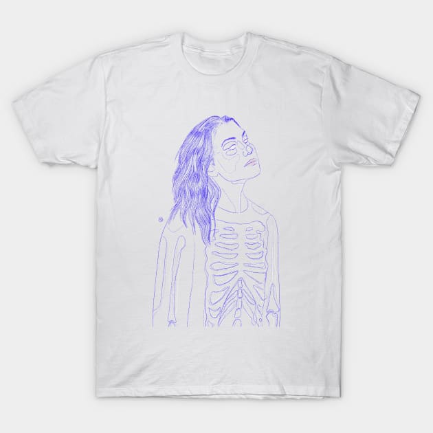 Phoebe Sketch T-Shirt by annijyn